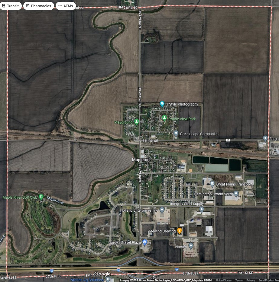 Mapleton ND: A historic agriculture town serves up golf and good brews Mapleton ND: A historic agriculture town serves up golf and good brews